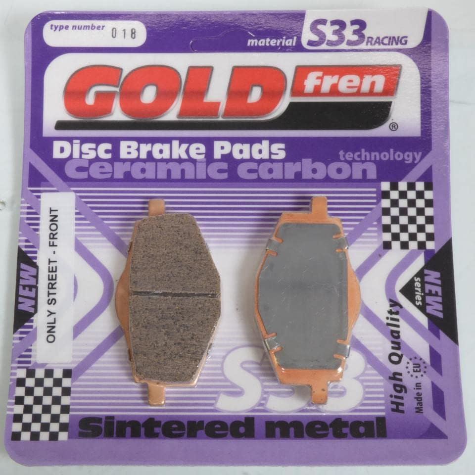 Goldfren Front Brake Pads 018S33 Fits Yamaha XC 150 Fly One 1992